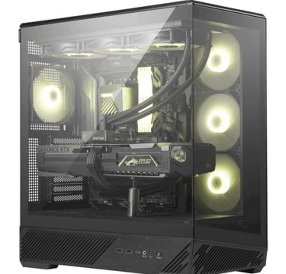 Computer case MSI MAG PANO 130R PZ Black - Tenderyard