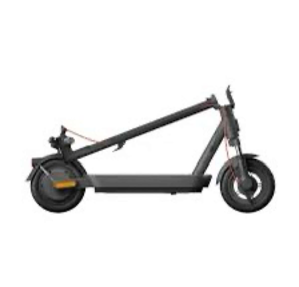 Unisex children's scooter, Electric scooter, Black color - Tenderyard