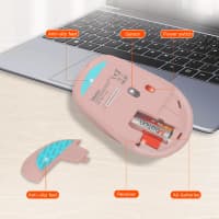 Kompüter siçanı Meetion R571, çəhrayı — şəkil 3