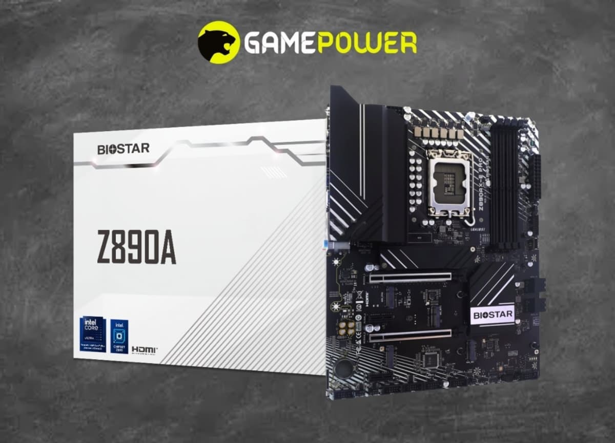 Biostar Z890AX-E Pro DDR5 LGA1851 Ana Plata