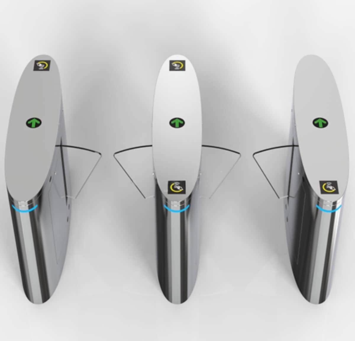 VIP EF-FT9700 Automatic Flap Turnstile - Tenderyard