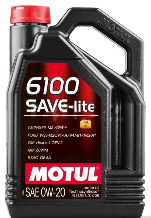 Motul 6100 Save-lite 0W-20 4L Mühərrik Yağı