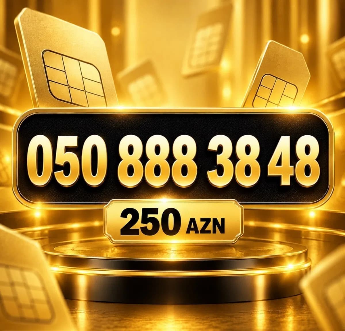 Azercell nömrə (050) 888-38-48