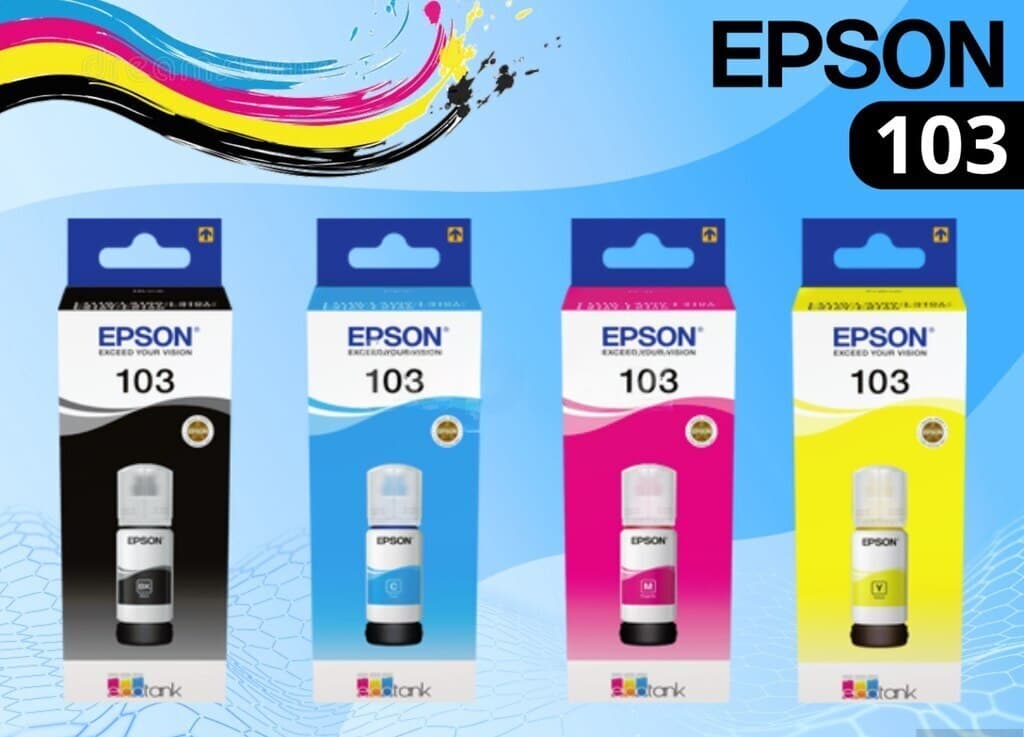 Epson 103 Orijinal Printer Mürəkkəbi