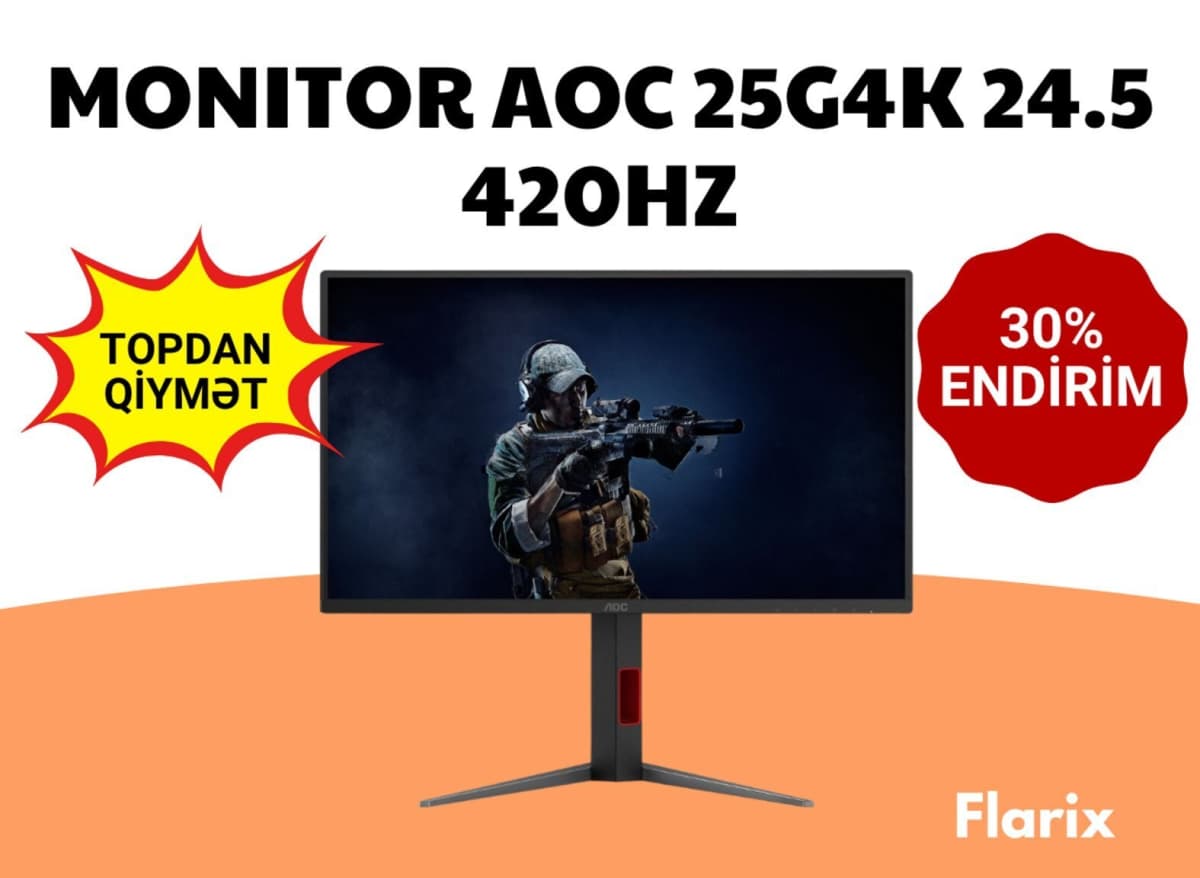 Monitor AOC 25G4K 24.5" 420Hz