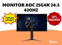 Monitor AOC 25G4K 24.5" 420Hz — şəkil 1