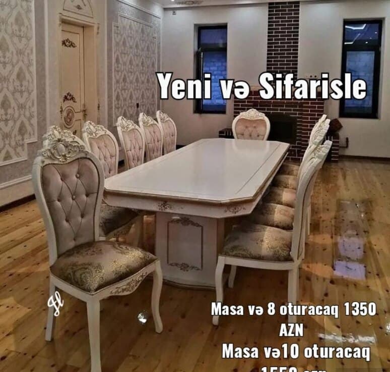 Masa-stul dəsti, Qarışıq rəng