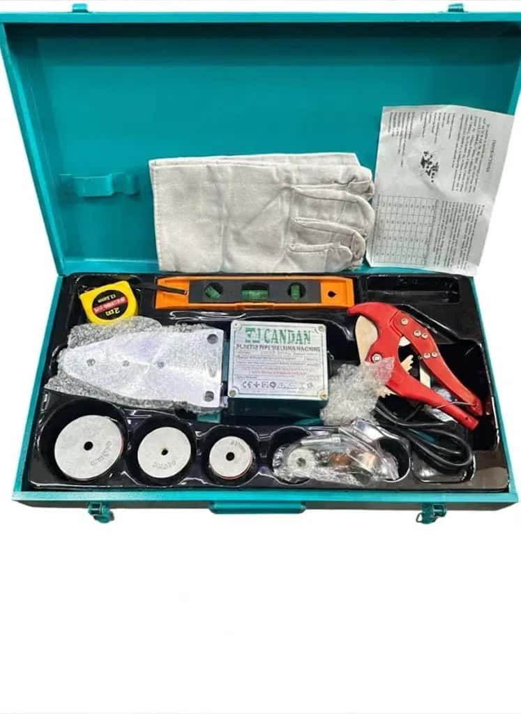 Candan WLS00021 Plastic Pipe Welding Machine, 1500 W - Tenderyard