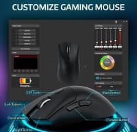 Oyun siçanı Attack Shark R1 Black — şəkil 5
