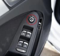 Yan güzgü idarəetmə düyməsi Audi A6, A5, A4L, Q3, Q5 — şəkil 2