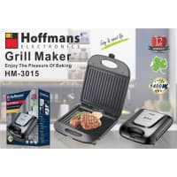 Sendviç cihazı Hoffmans HM.3015 1400 W Gümüşü — şəkil 1