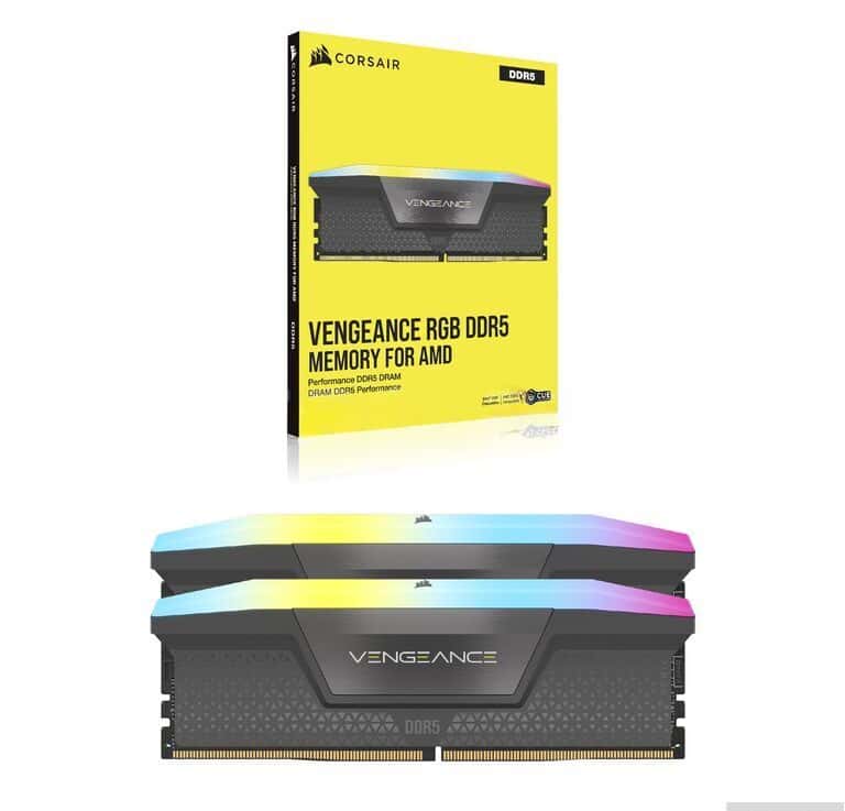 RAM Corsair Vengeance 32GB DDR5 6000MHz CL28 RGB - Tenderyard