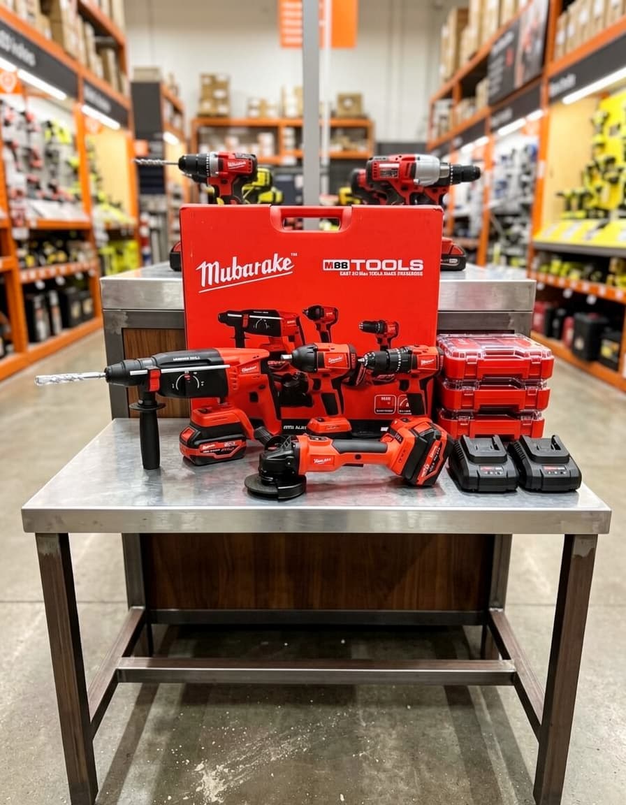 Mubarake M88 Tools Akkumulyatorlu Alət Dəsti
