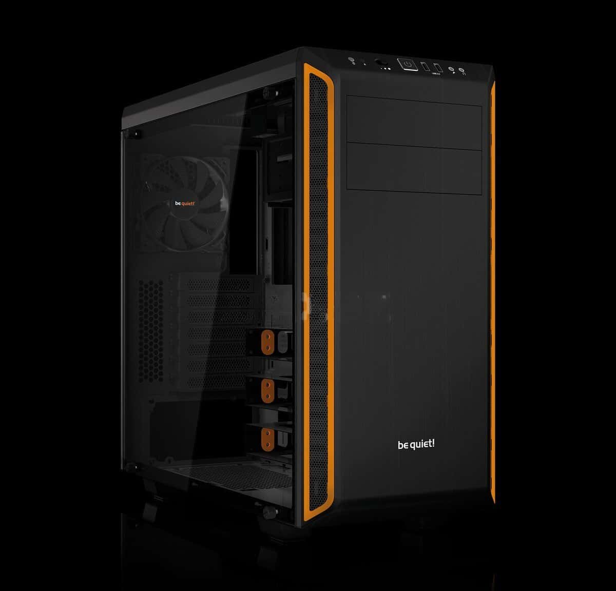 Computer case be quiet! Pure Base 600 Window Orange - Tenderyard