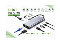 USB-C Hub 11-in-1 4K Adapter — şəkil 1