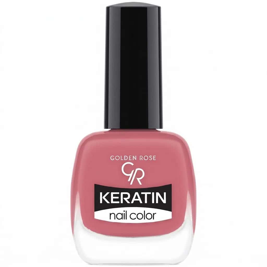 Golden Rose Keratin Colored Nail Polish 30, 9 ml - Tenderyard