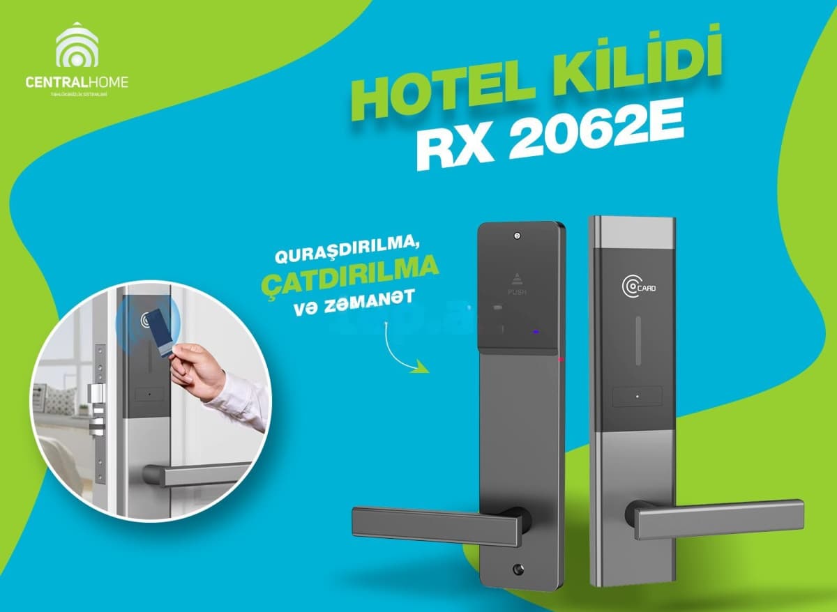 Elektron otel qapı kilidi RX 2062E