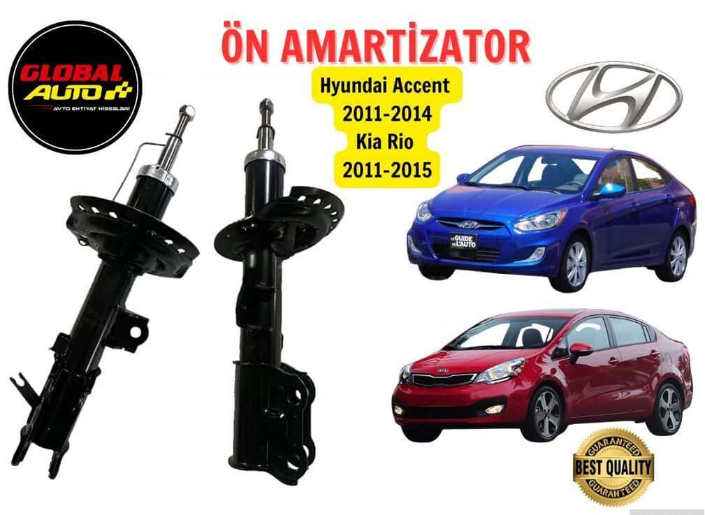 Ön amortizator Hyundai Accent 2011-2014 - Tenderyard