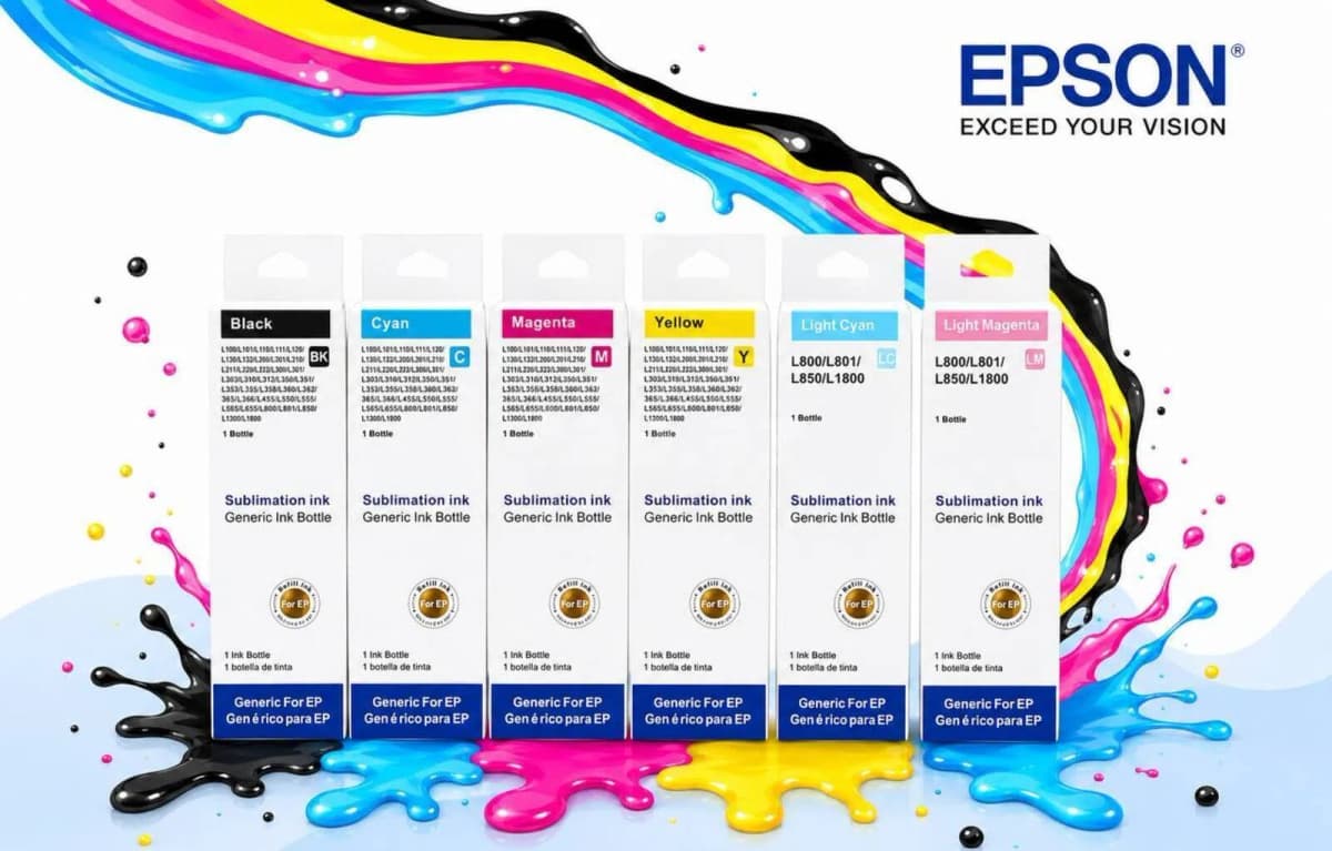 Sublimasiya boyası Epson Black (BK)