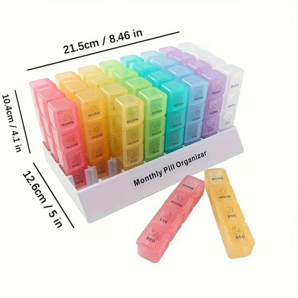 Monthly pill organizers - Tenderyard
