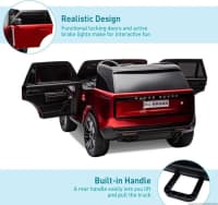 Range Rover İkinəfərlik Uşaq Avtomobili — şəkil 4