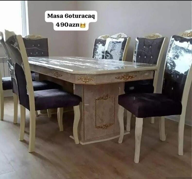 Masa-stul dəsti, Qarışıq rəng