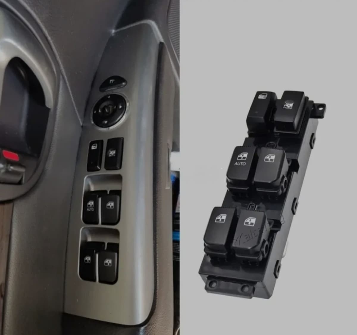 Şüşə qaldıran düymə bloku Hyundai Santa Fe 2007-2011