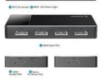 HDMI switcher Orico HD-5H-GY-BP 5-in-1-out 4K 60Hz — şəkil 2