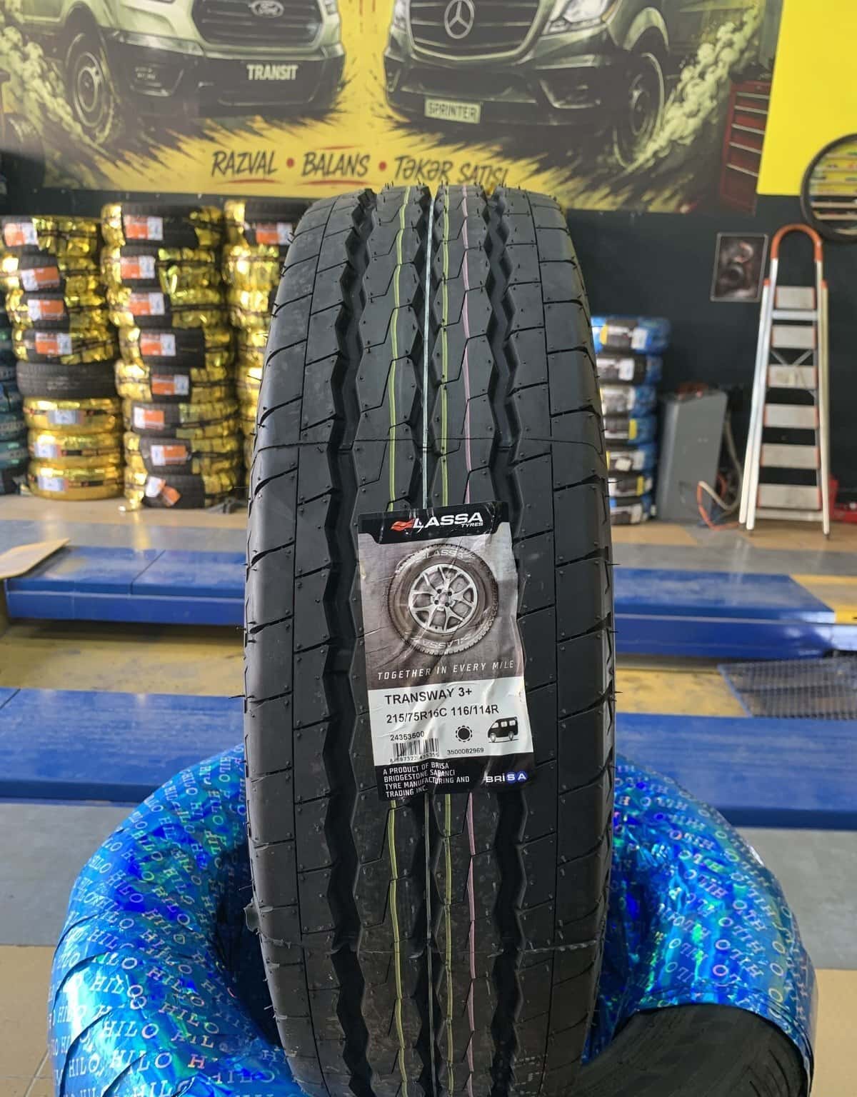 Car tire Lassa 215/75 R16C - Tenderyard