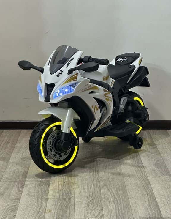 Uşaq motosikleti TJ-KB-001 ağ rəng - Tenderyard