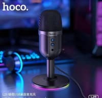 Hoco L25 RGB Masaüstü USB Mikrofon — şəkil 1