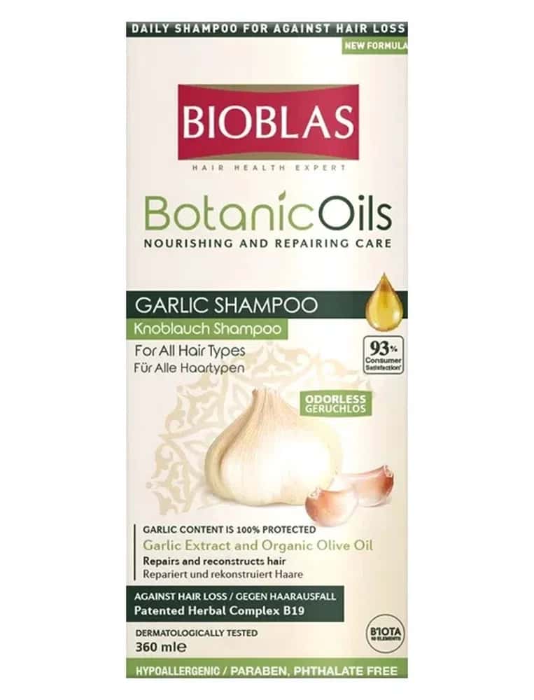 Bioblas Botanic Oils Sarımsaqlı Şampun 360 ml - Tenderyard