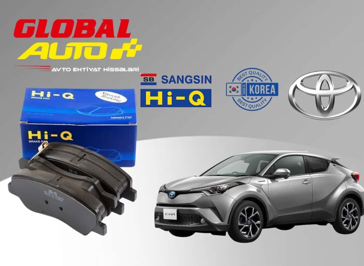 Brake pads Toyota C-HR 2016-2025 - Tenderyard