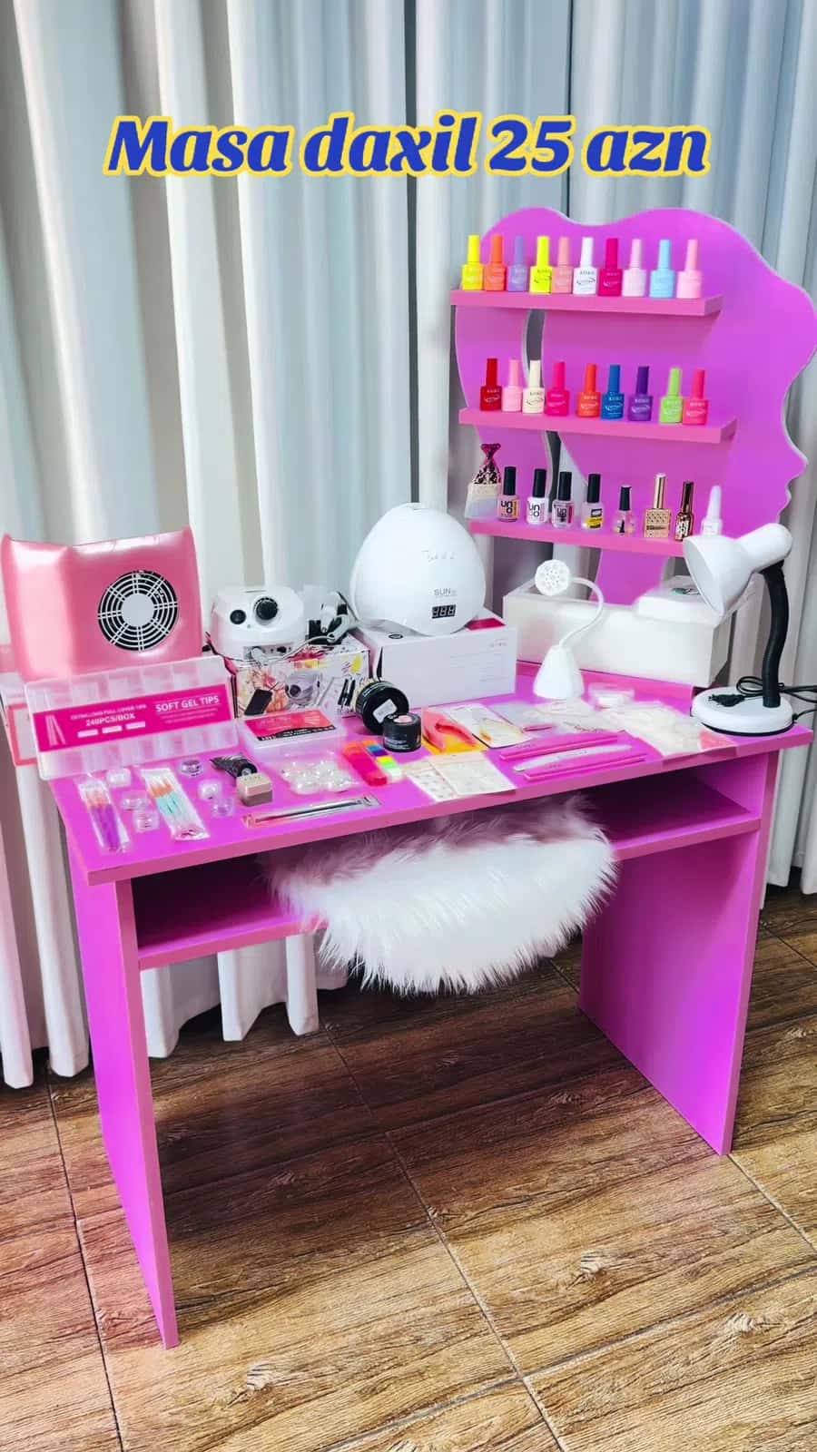Manicure table and equipment set - Tenderyard