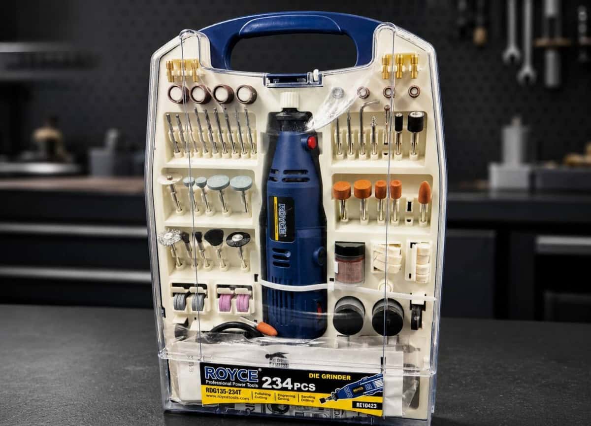Drill set Royce RDM-330/334T 300-piece - Tenderyard