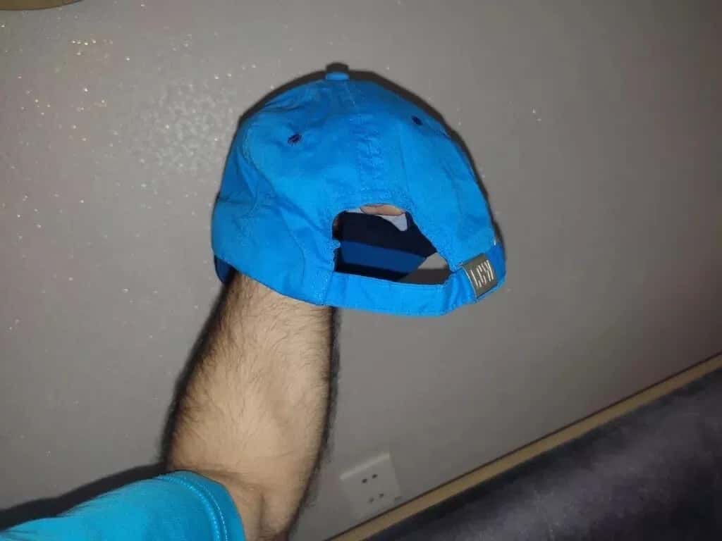 Women's cap, Blue color, Size L - Tenderyard