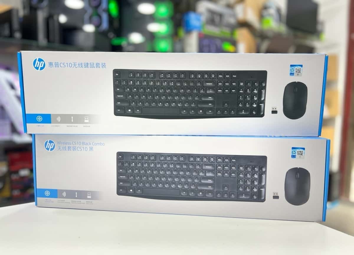 HP CS10 Wireless Keyboard and Mouse Combo - Tenderyard