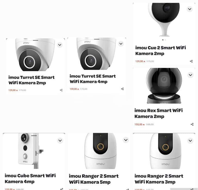 Imou WiFi IP Surveillance Cameras - Tenderyard