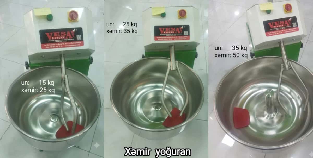 SÜPER MİKSER dough kneading machine - Tenderyard
