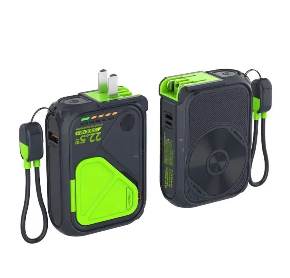 10,000 mAh powerbank, Açıq yaşıl rəng