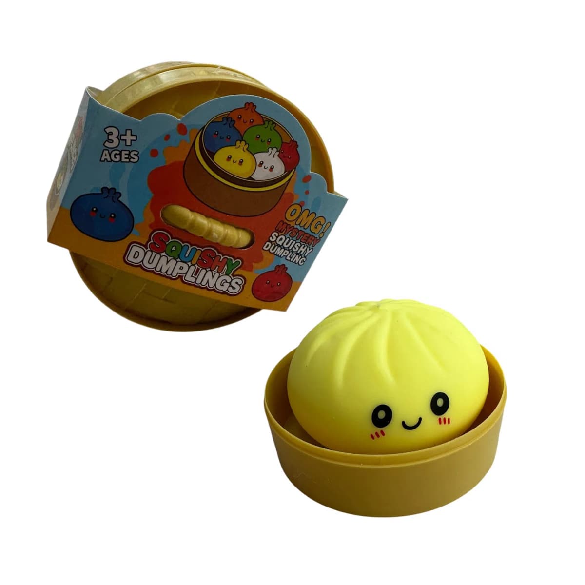 Antistress oyuncaq Dumpling xəngəl sarı