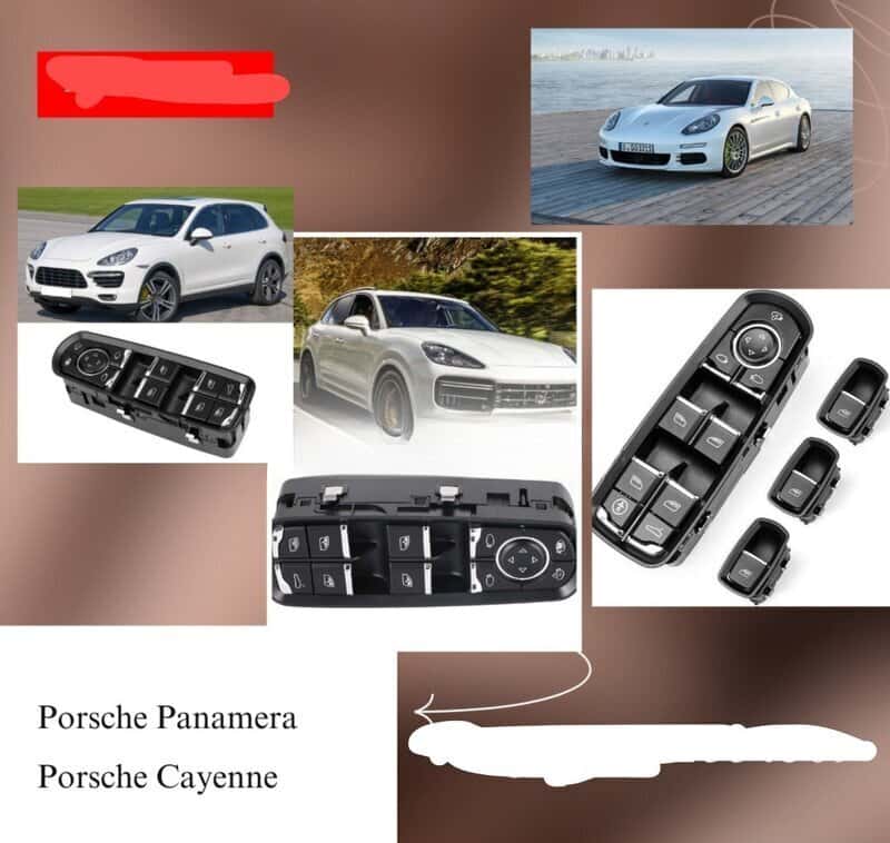 Window switch control panel for Porsche - Tenderyard