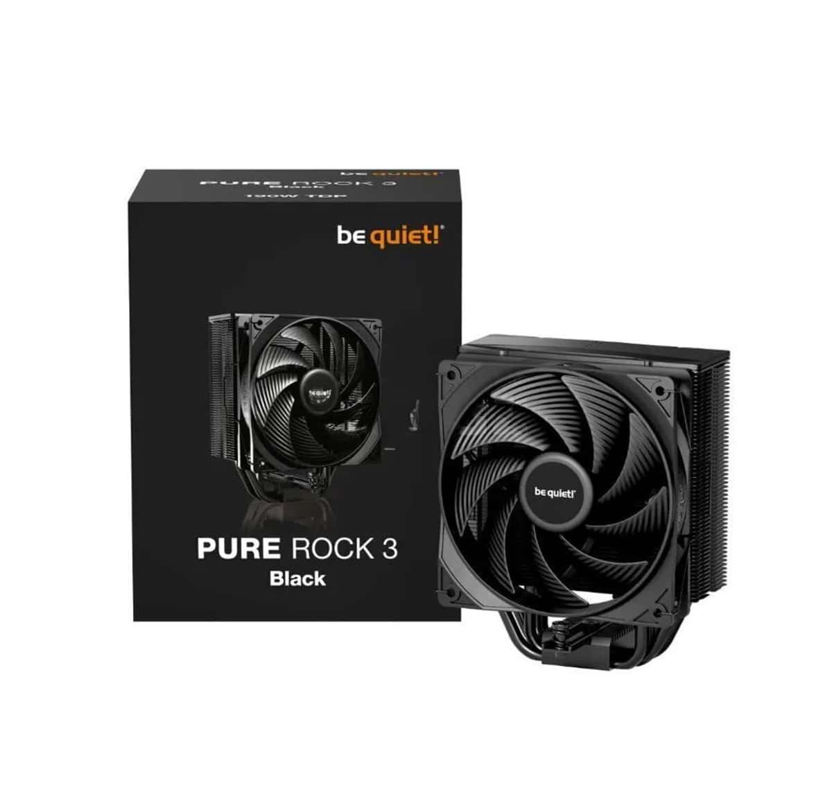 CPU cooler Be Quiet Pure Rock 3 Black BK039 - Tenderyard