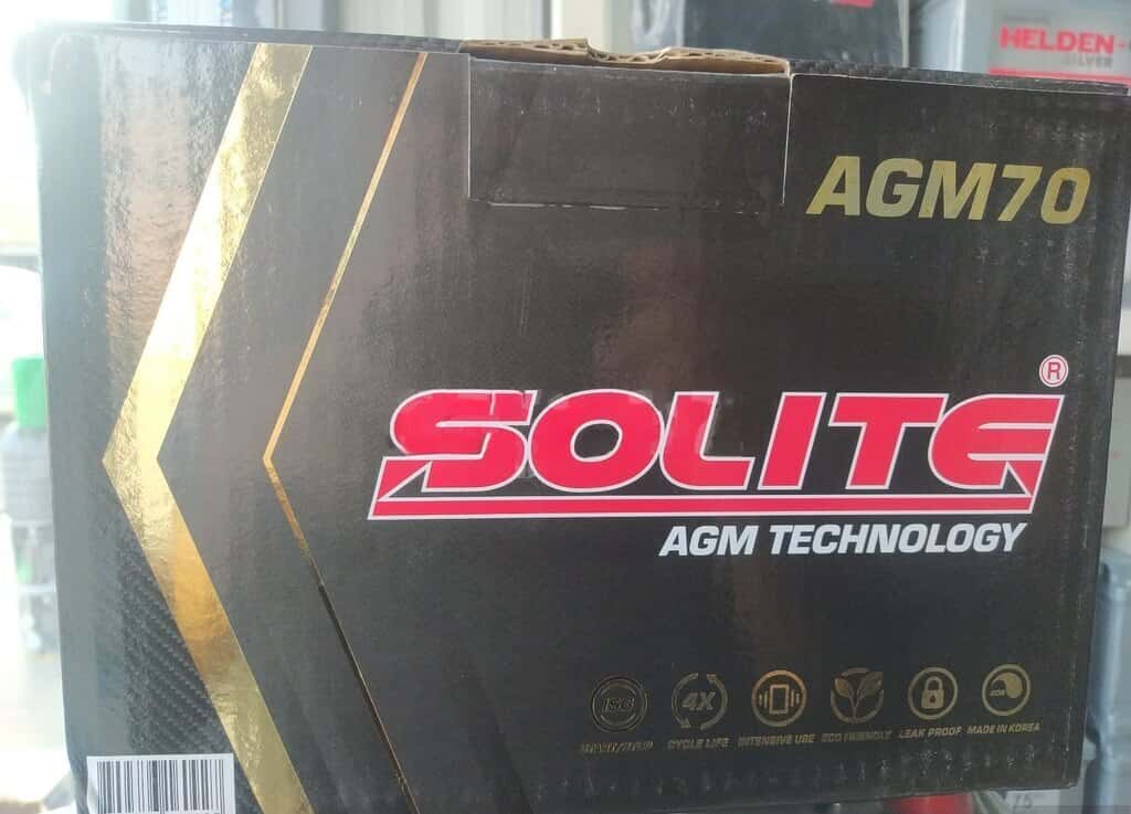 Akkumulyator Solite AGM 12 Volt 760 A - Tenderyard