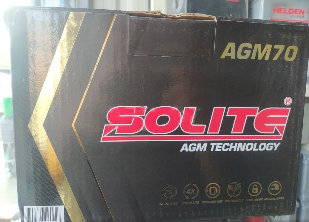 Akkumulyator Solite AGM 12 Volt 760 A