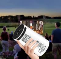 HY300 Mini Android 11 Smart Proyektor — şəkil 2