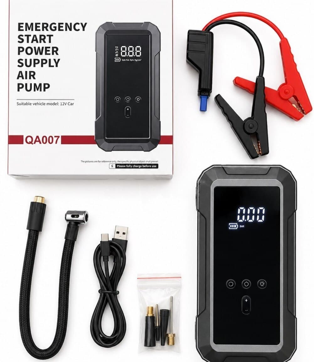 Jump Starter QA007 avtomobil akkumulyator işəsalan