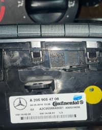 İqlim paneli Mercedes modelləri üçün — şəkil 4