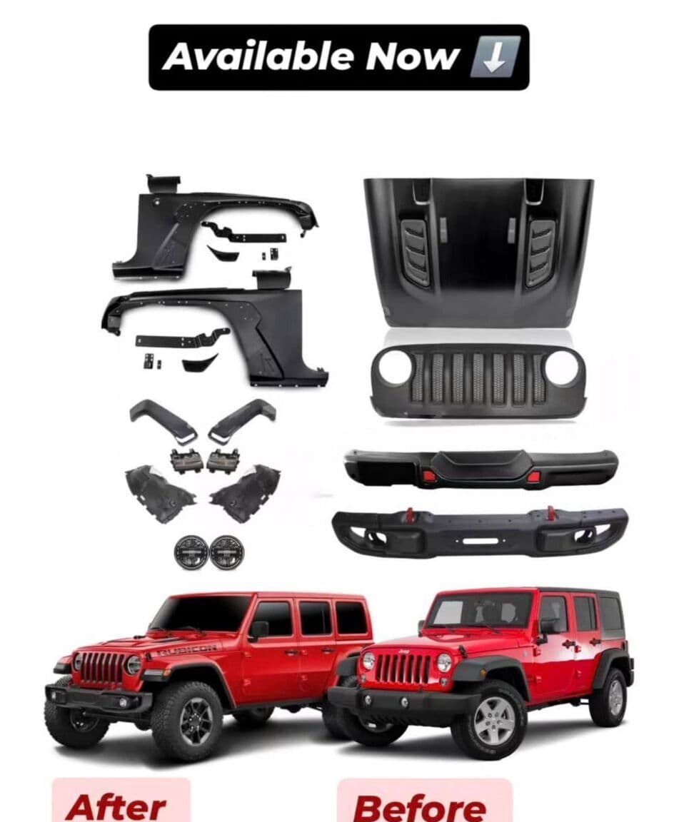 Çevirmə dəsti Jeep Wrangler