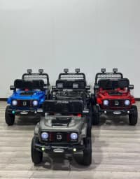 Uşaq elektromobili Brabus Jeep boz — şəkil 1